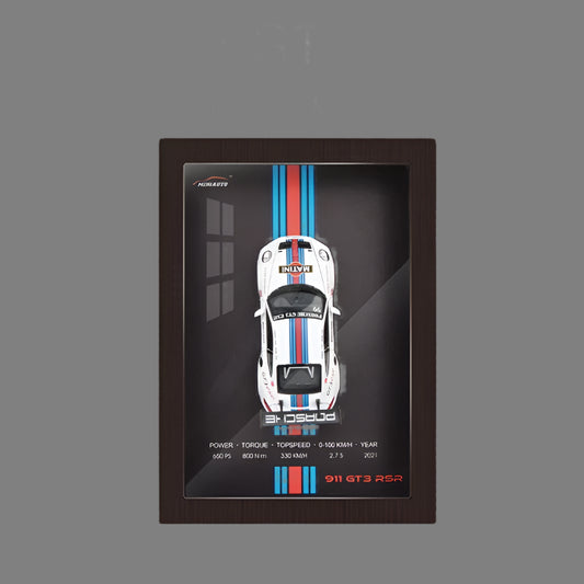 3D Car Wall Frame Porsche GT3RS