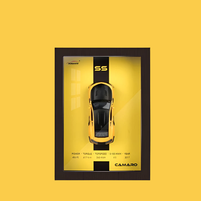 3D Car Wall Frames Camero